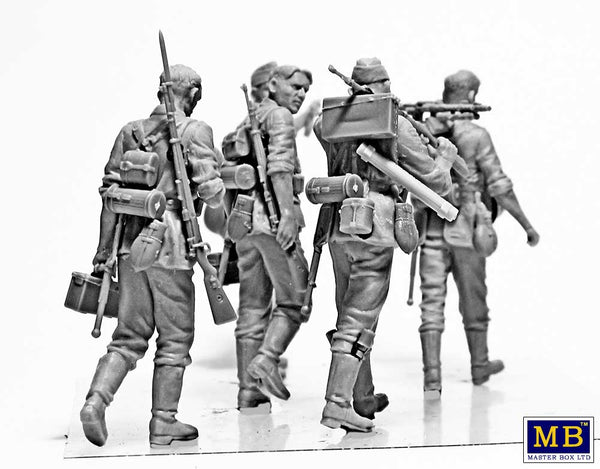 Masterbox 1/35 scale WW2 Hot Summer 1941, German Infantry