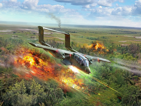 ICM 1/48 OV-10A Bronco, U.S. Attack Aircraft