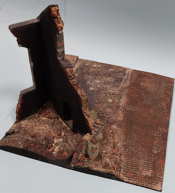 FoG Models 1/35 scale WW2 Norman Chapel Ruin (Base 285mm x 285mm)