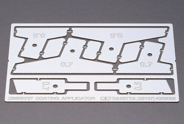 Tamiya 1/35 scale WW2 German tank Zimmerit Coating tool Applicator