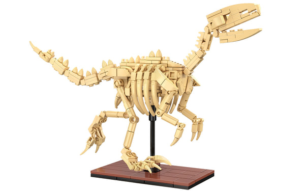 CADA CREATIVE Dinosaur Fossils: Velociraptor - 256 pcs