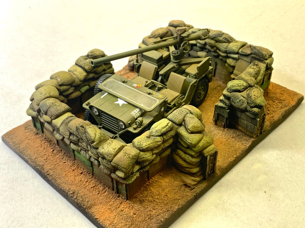 1/35 scale CP / MORTAR PIT #1 diorama base
