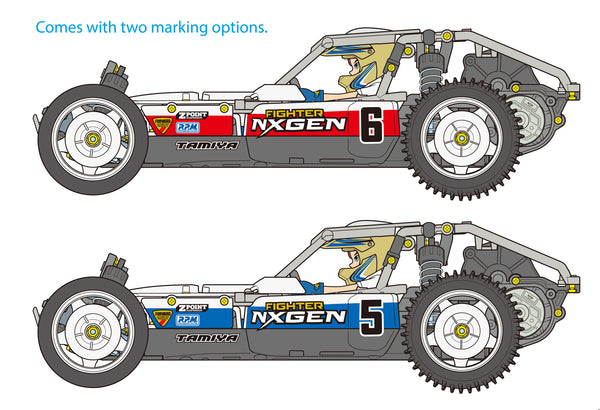 Tamiya Fighter NXGEN (DT-04) 1/10 scale R/C model assembly kit