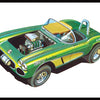 AMT 1:25 1962 Chevy Corvette plastic assembly model car kit