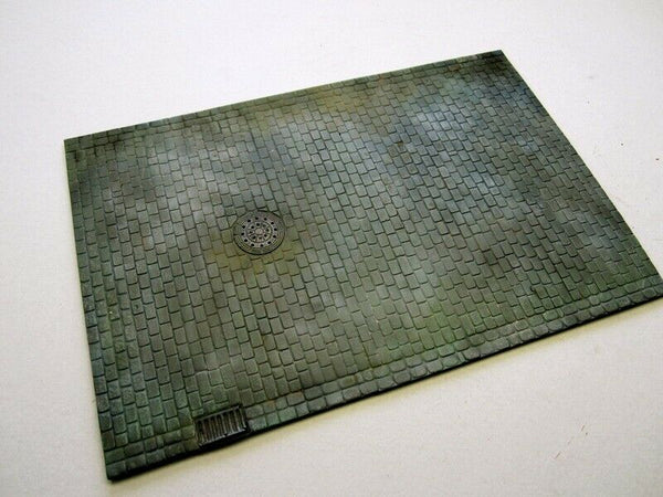 FoG Models 1/35 scale Diorama Base No.14 Drain and Manhole 260mm x 175mm