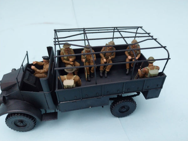 Homefront WW2 British Commonwealth Infantry Seated 1/35 scale 6 figures + Driver