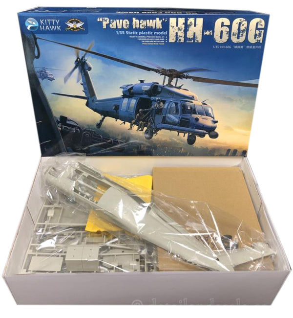 Kitty Hawk 1/35 Scale HH-60G Pave Hawk Helicopter Model Kit