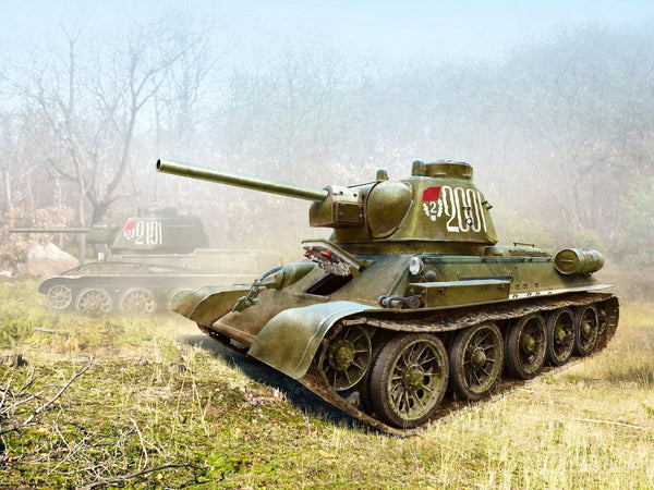 ICM 1/35 WW2 T34/76 (late 1943 production), WWII Soviet Medium Tank