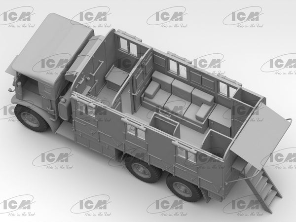 ICM 1/35 WW2 Sir Bernard Montgomery's Leyland Retriever new parts