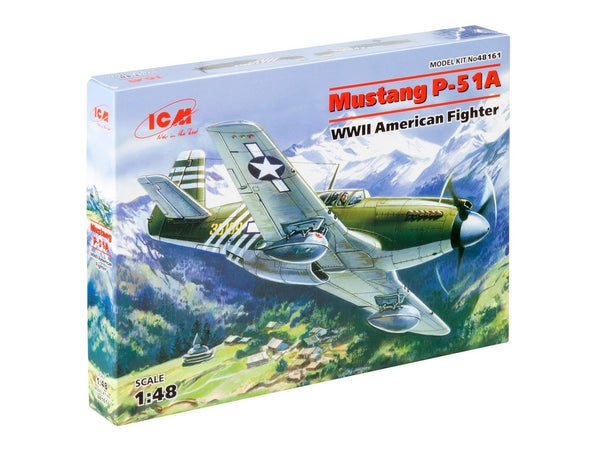 ICM 1/48 scale WW2 Mustang P-51A, WWII American Fighter