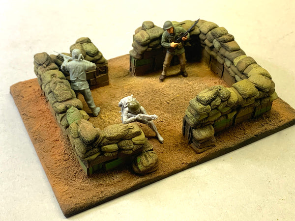 1/35 scale CP / MORTAR PIT #1 diorama base