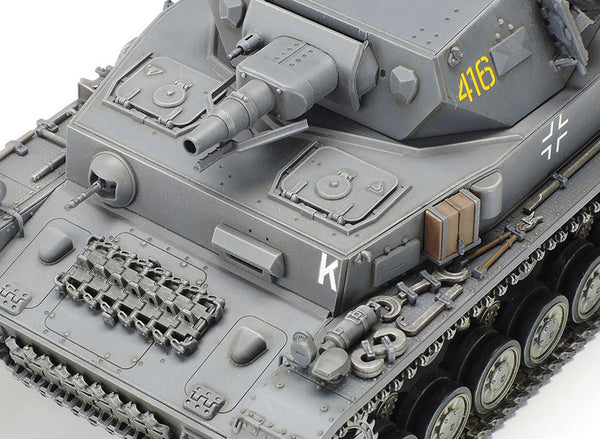 Tamiya 1/35 scale WW2 German PZ.KPFW. IV AUSF F tank