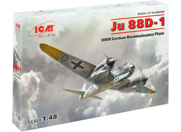 ICM 1/48 scale WW2 German Ju 88D-1, Reconnaissance Plane