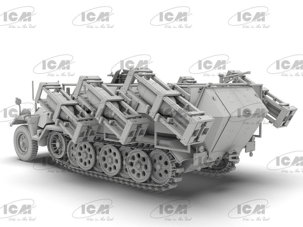 ICM 1/35 WW2 German 'Stuka zu Fuß' Sd.Kfz. 251/1 Ausf.B MLRS