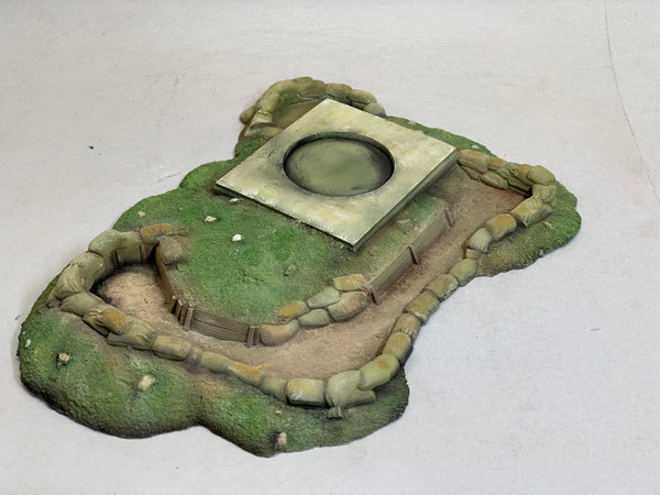 FoG Models 1/35 scale WW2 German Panzer Turret Base (base only NO turret) Stahlunterstand mit Pantherturm (aka F. Pz. Drehturm 4341)