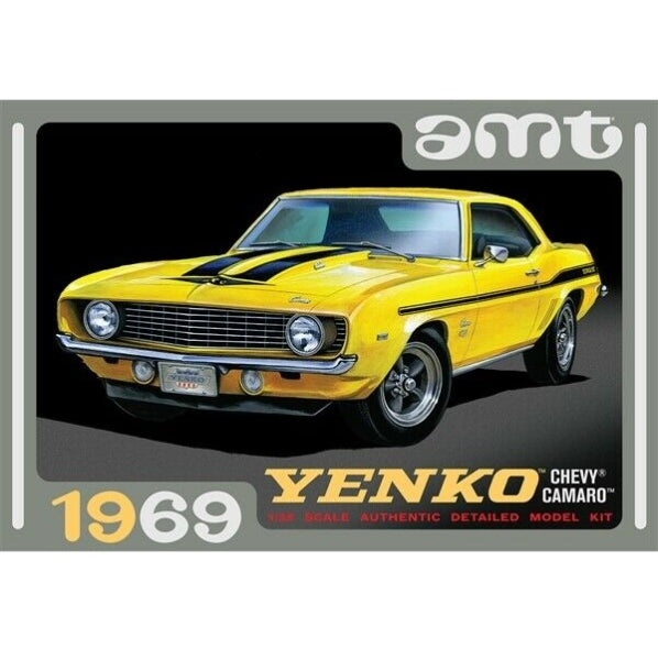 AMT 1:25 1969 Yenko Camaro plastic assembly model car kit