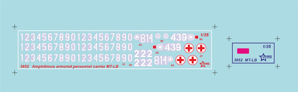 ZVEZDA 1/35 MILITARY MT-LB Amphibious Armoured Personnel Carrier