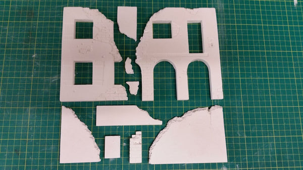 FoG Models 1/35 scale Middle East Ruin #1 WW2 North Africa to modern Iraq