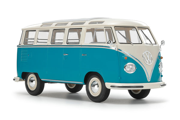 Tamiya 1/24 scale Volkswagen Type 2 (T1) Blue & White (Clic Loc)