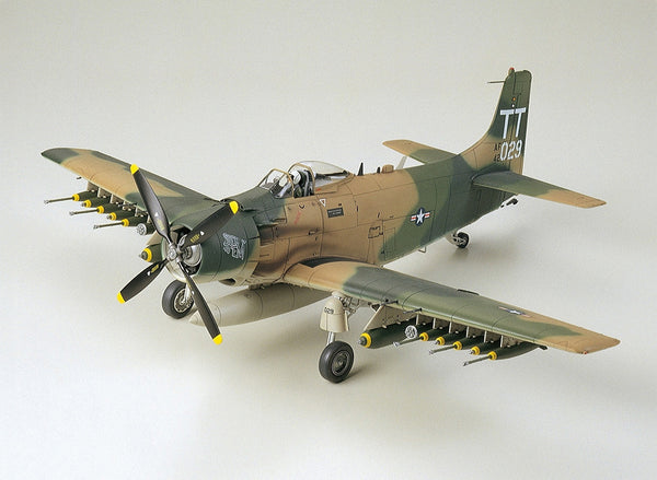 TAMIYA 1/48 scale AIRCRAFT A-1J SKYRAIDER U.S. AIR FORCE