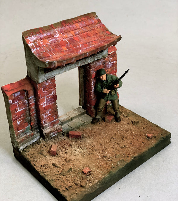 FoG Models 1/35 scale Oriental Gate Vietnam Burma diorama display base