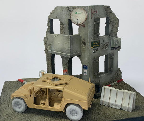 FoG Models 1/35 scale House ruin #3 Building and base (North Africa / Middle East)