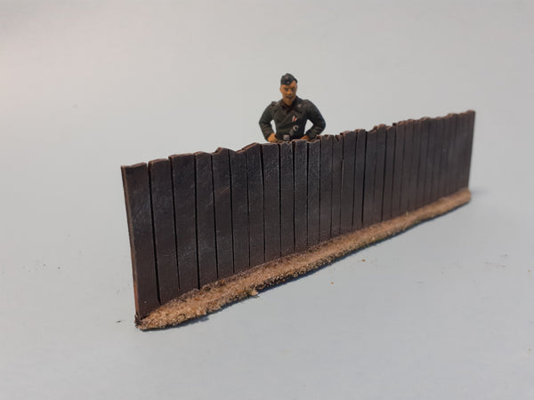 FoG models 1/35 scale laser cut wooden plank fence