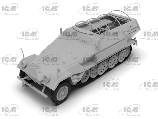 ICM 1/35 WW2 German Sd.Kfz.251/8 Ausf.A 'Krankenpanzerwagen'. WWII German Ambulance NEW