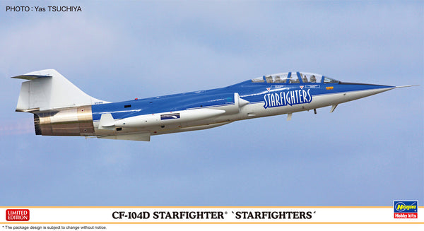 Hasegawa 1/48 Scale CF-104D Starfighter Starfighters Plane model Kit
