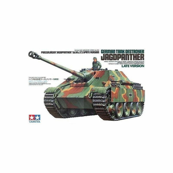 Tamiya 1/35 scale WW2 German Tank 'Jagdpanther' Late version tank