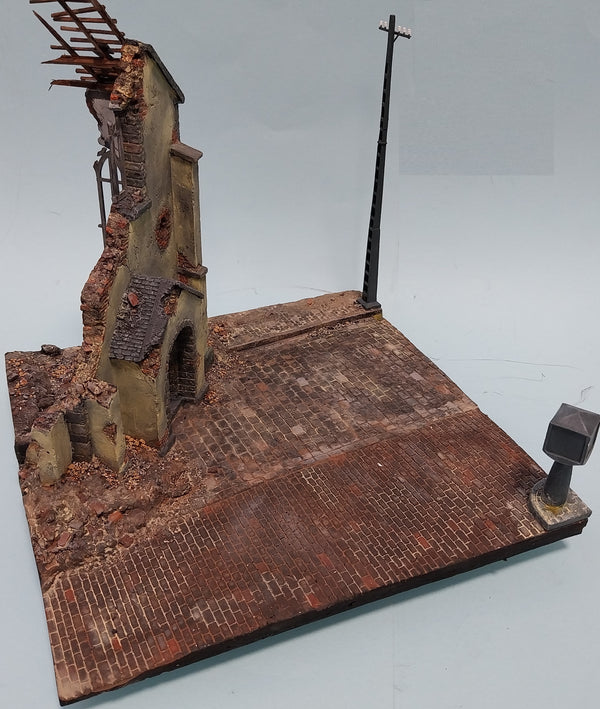 FoG Models 1/35 scale WW2 Norman Chapel Ruin (Base 285mm x 285mm)