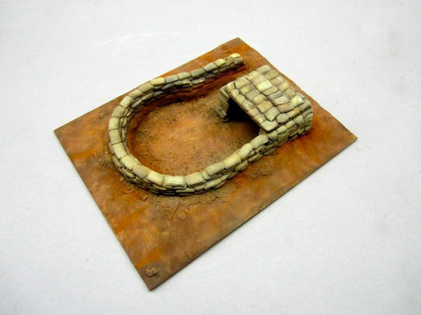 FoG Models 1/35 scale Mortar Pit sandbag bunker size 235mm x 185mm