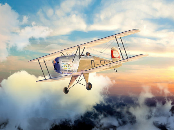 ICM 1/32 WW2 Bücker Bü 131A, German Training Aircraft