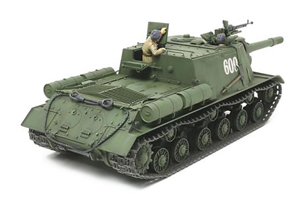 Tamiya 1/35 scale WW2 Russian JSU-152 tank model kit