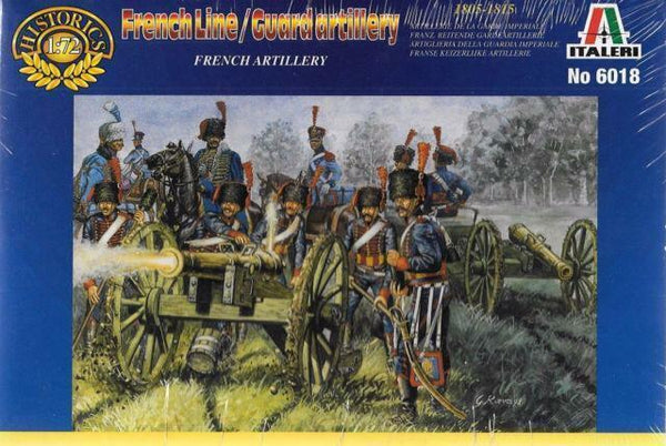 ITALERI 1/72 FIGURES NAPOLEONIC FRENCH LINE/GUARD ARTILLERY