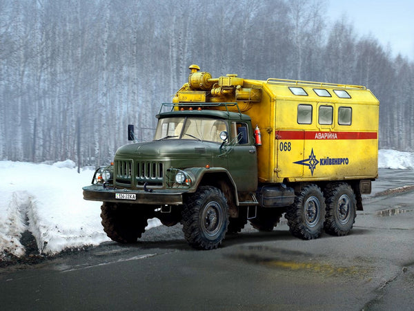 ICM 1/35 Russian ZiL-131 Emergency Truck, Soviet Vehicle
