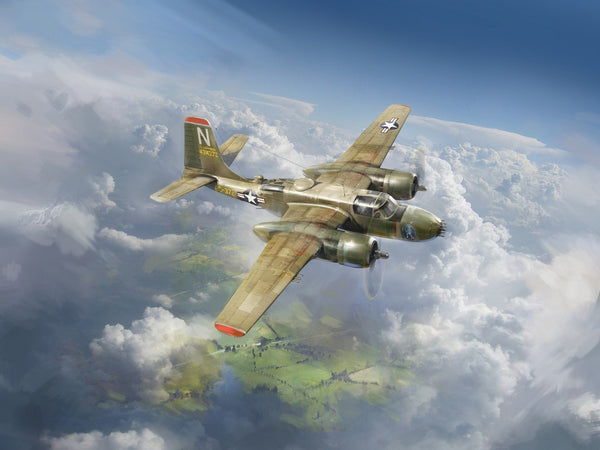 ICM 1/48 B-26B-50 Invader, Korean War American Bomber