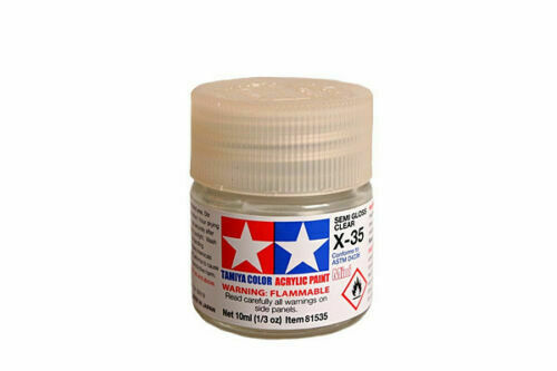 Tamiya Gloss Acrylic Paints X1 - X35 Model Paint 10ml Jars