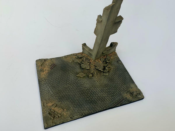FoG Models 1/35 Scale Provincial Ruin Diorama. Walls and base