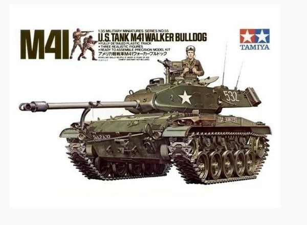 Tamiya 1/35 scale U.S. M41 Walker Bulldog tank
