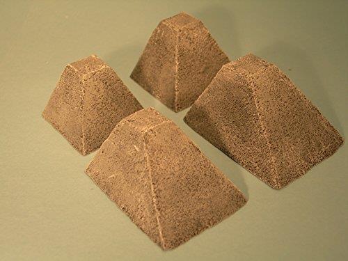 FoG Models 1/35 Scale Siegfried line Dragons Teeth tank trap (4 pack)