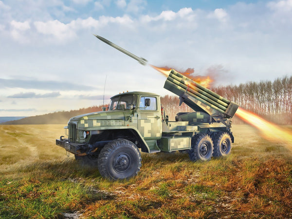ICM 1/72 BM-21 'Grad', MLRS of the Armed Forces of Ukraine