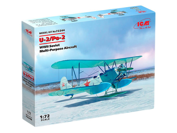 ICM 1/72 WW2 U-2/Po-2, WWII Soviet Multi-Purpose Aircraft