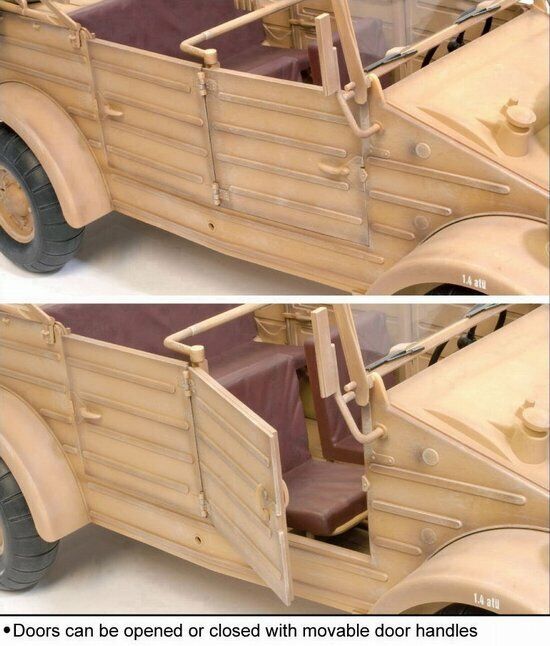 Dragon 1/6 scale WW2 German DAK KUBELWAGEN TYPE 82