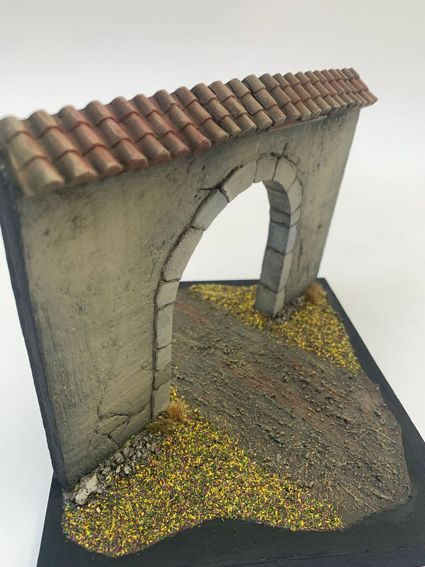 FoG Models 1/35 Scale Stables entrance wall gateway diorama
