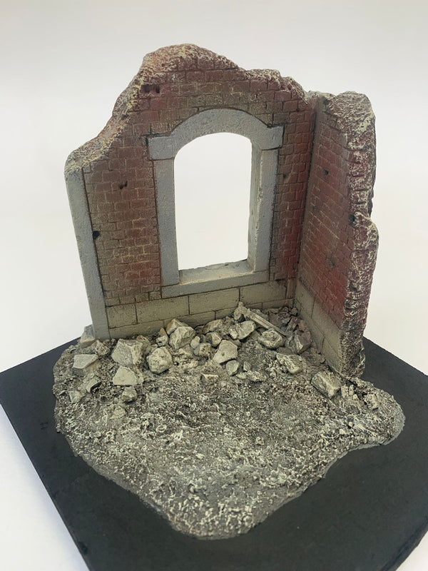 FoG Models 1/35 Scale Old Wall #4 Diorama accessory 95mm x 120mm