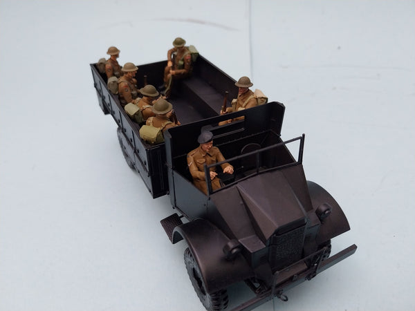 Homefront WW2 British Commonwealth Infantry Seated 1/35 scale 6 figures + Driver