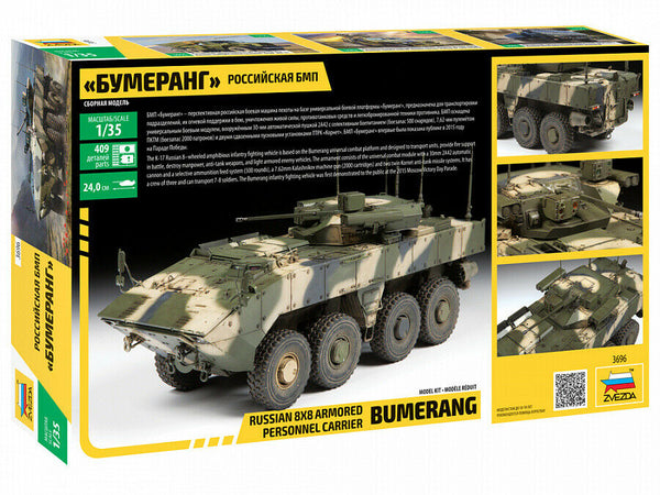 Zvezda 1/35 scale BUMERANG RUSSIAN APC