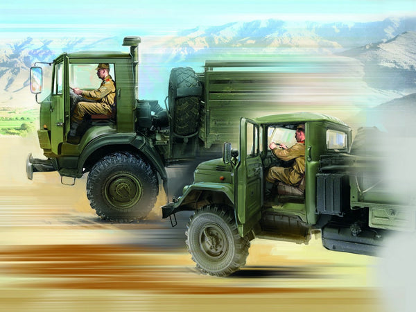 ICM 1/35 Soviet Cold War Drivers (1979-1991) (2 figures)