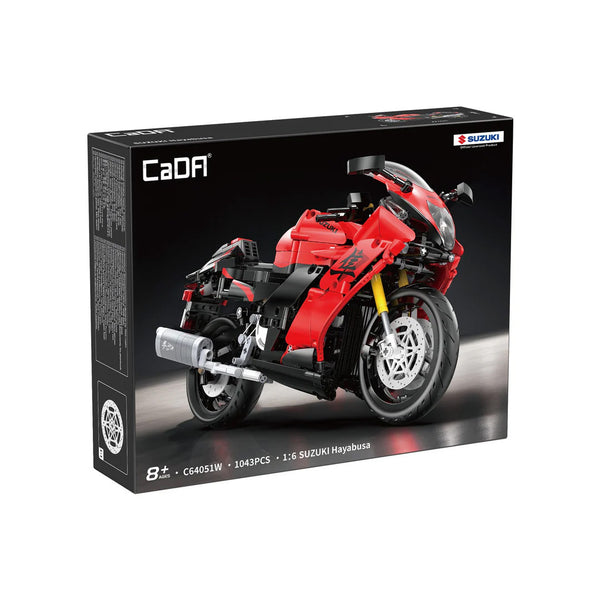 CADA BIKES 1:6 Suzuki Hayabusa Motorbike - 1043 pcs